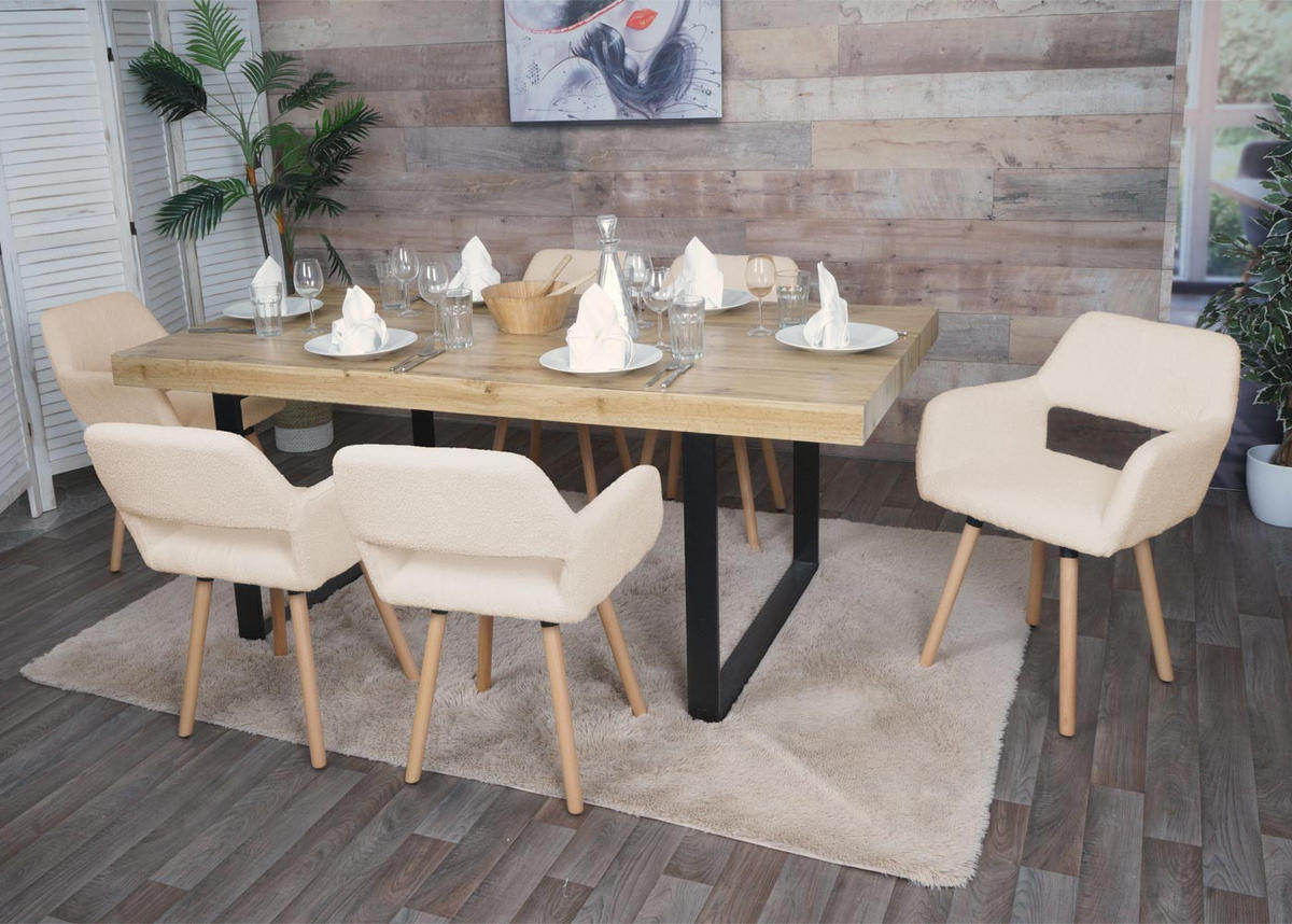 ESSZIMMERSTUHL Beige - Beige, Textil (56/80/53cm) - MCW