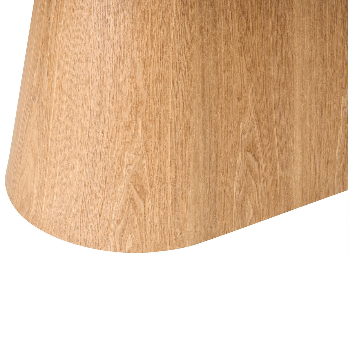 ESSTISCH Weiß Lockhart - Weiß/Braun, Stein (180/90/76cm) - Beliani