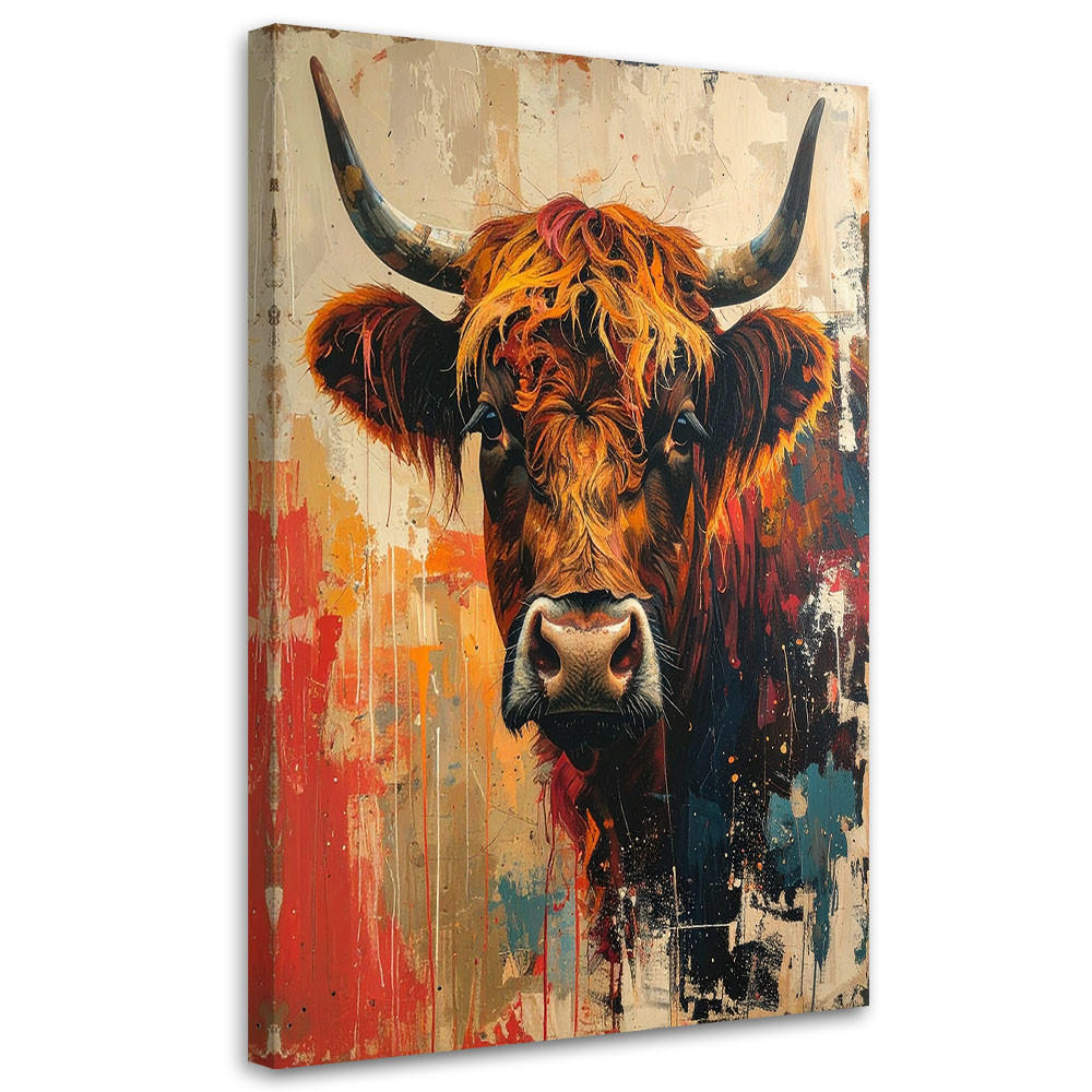 Feeby Wandbild, Mehrfarbig 80x120 cm
