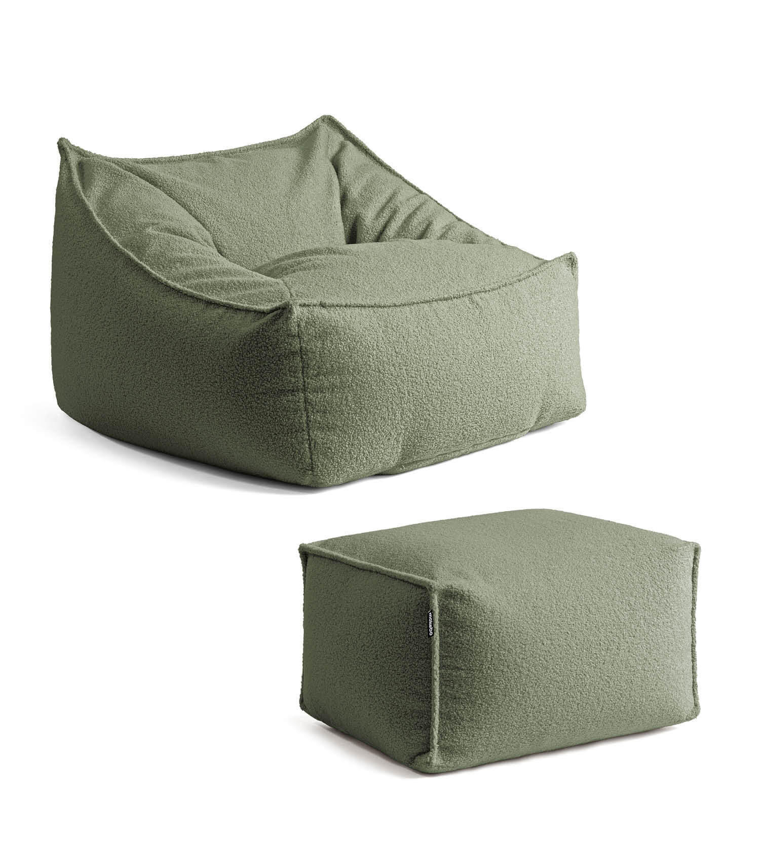 Mokebo Sitzsack Grün 80x60x85 cm
