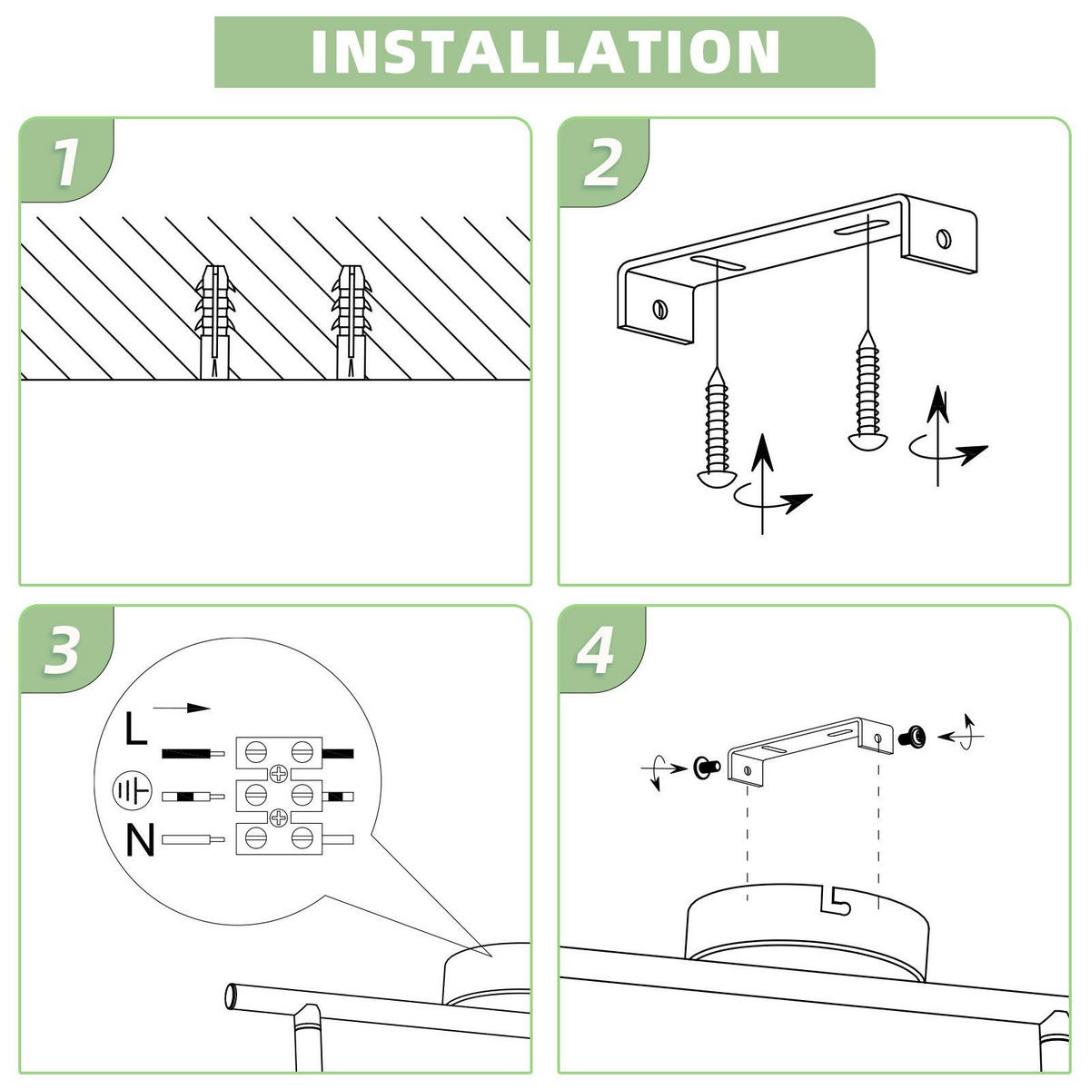 LED-DECKENLEUCHTE Letizia 25/15.5/5.6cm - Dunkelgrau, Metall (25/15.5/5.6cm) - Nettlife