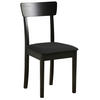 HOLZSTUHL Wehron Schwarz - Schwarz, Holz/Textil (43/86/40cm) - Selsey