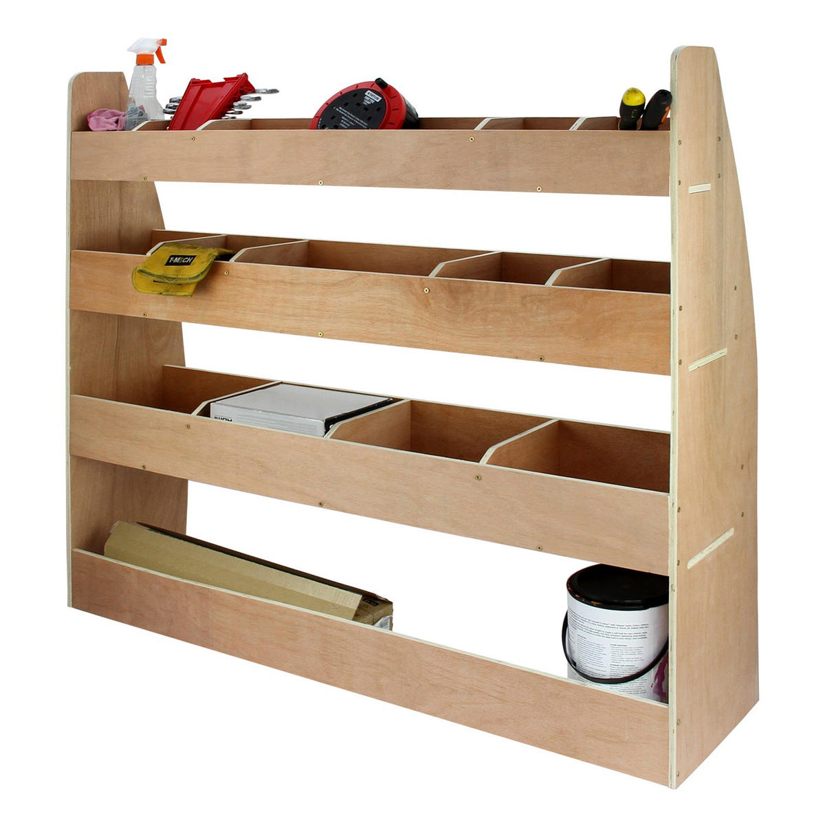 FAHRZEUGEINRICHTUNG VW Caddy Regal - Braun, Holz (122.5/112/30cm) - Monstershop