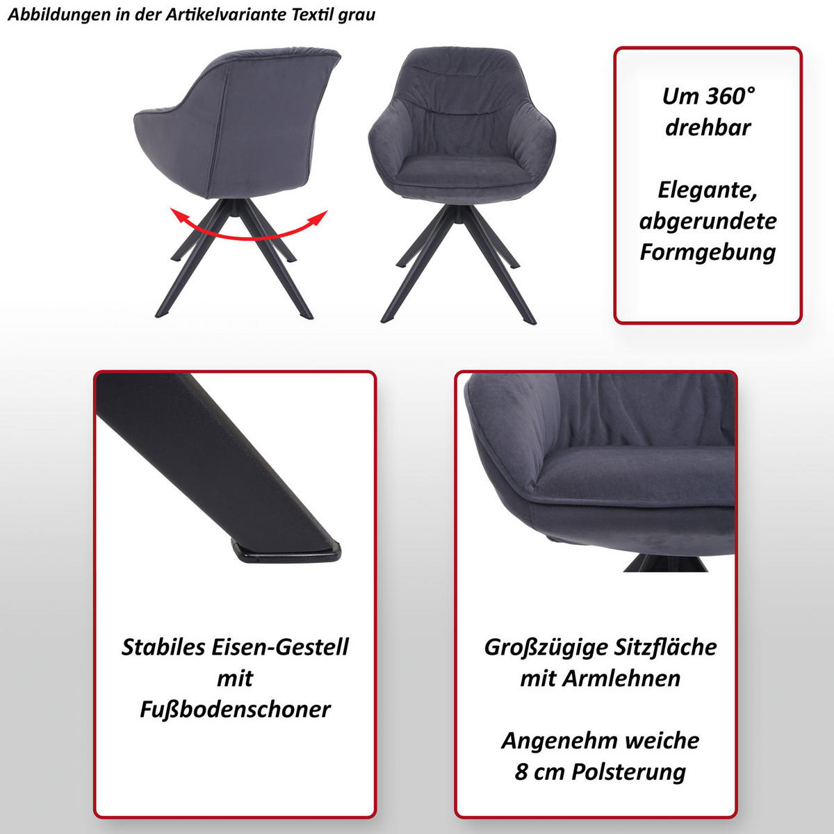 ESSZIMMERSTUHL Braun - Braun, Textil (59/84/52cm) - MCW