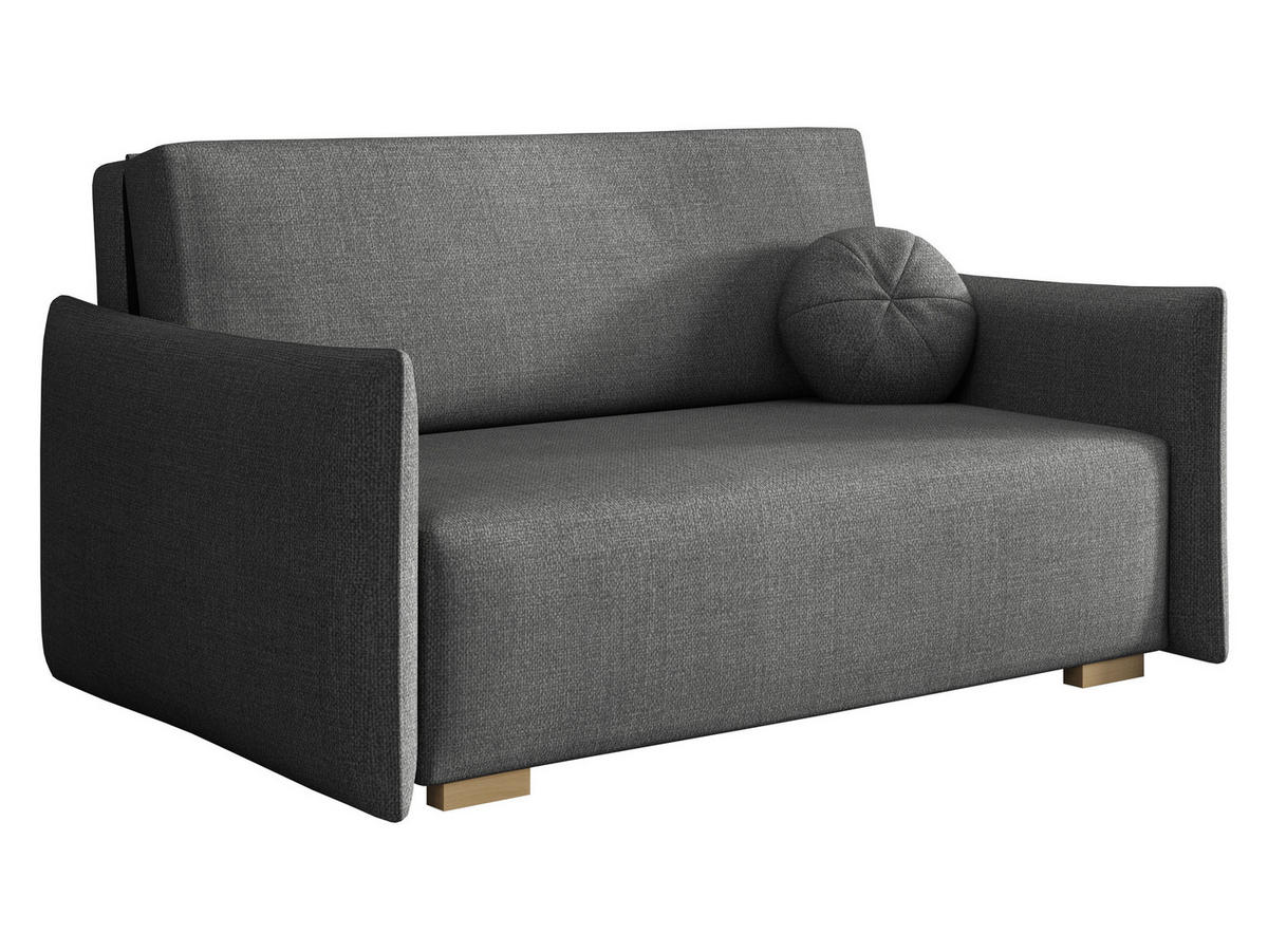 SCHLAFSOFA Viva Glov III - Naturfarben/Grau, Holz/Textil (157/85/98cm) - MIRJAN24