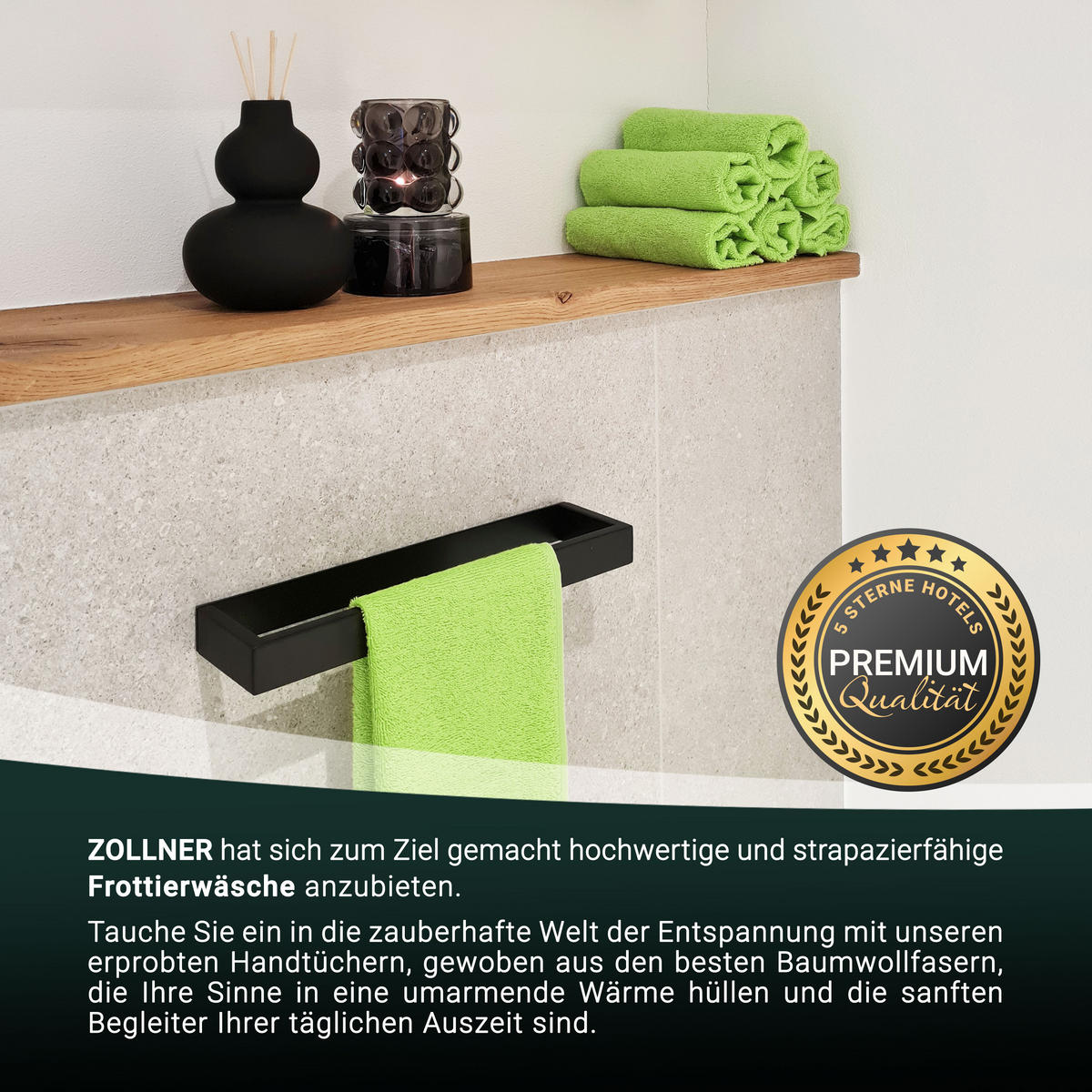 SEIFTÜCHER, 10er-Set, 30x30 cm, 100% Baumwolle - Limette, Textil (30/30cm) - Zollner
