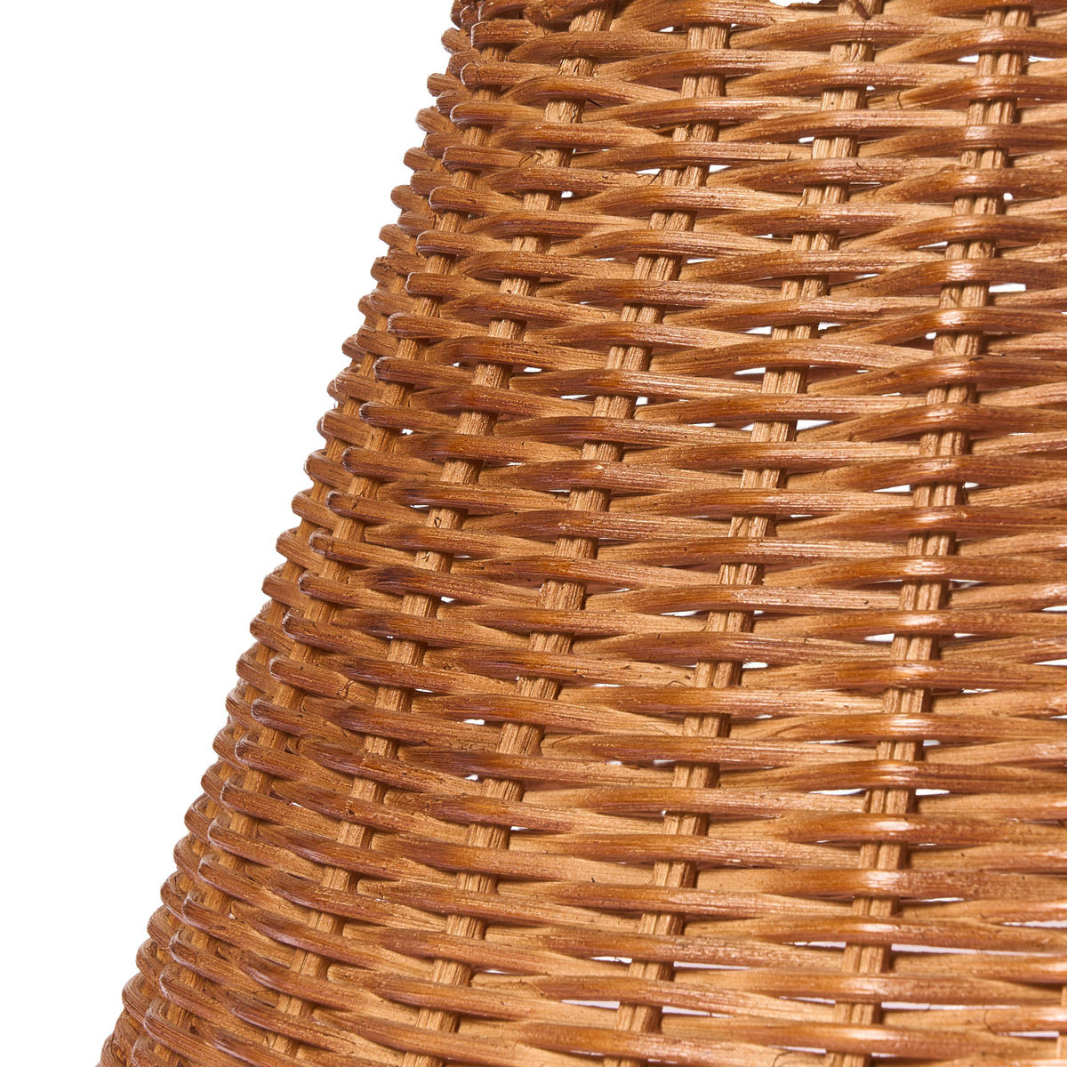 WEIHNACHTSBAUMKRAGEN 24 cm Naturfarben Flocon - Naturfarben, Naturmaterialen (24cm) - Beliani