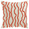 ZIERKISSENHÜLLE WAVY - Orange, Textil (45/45cm) - Tom Tailor