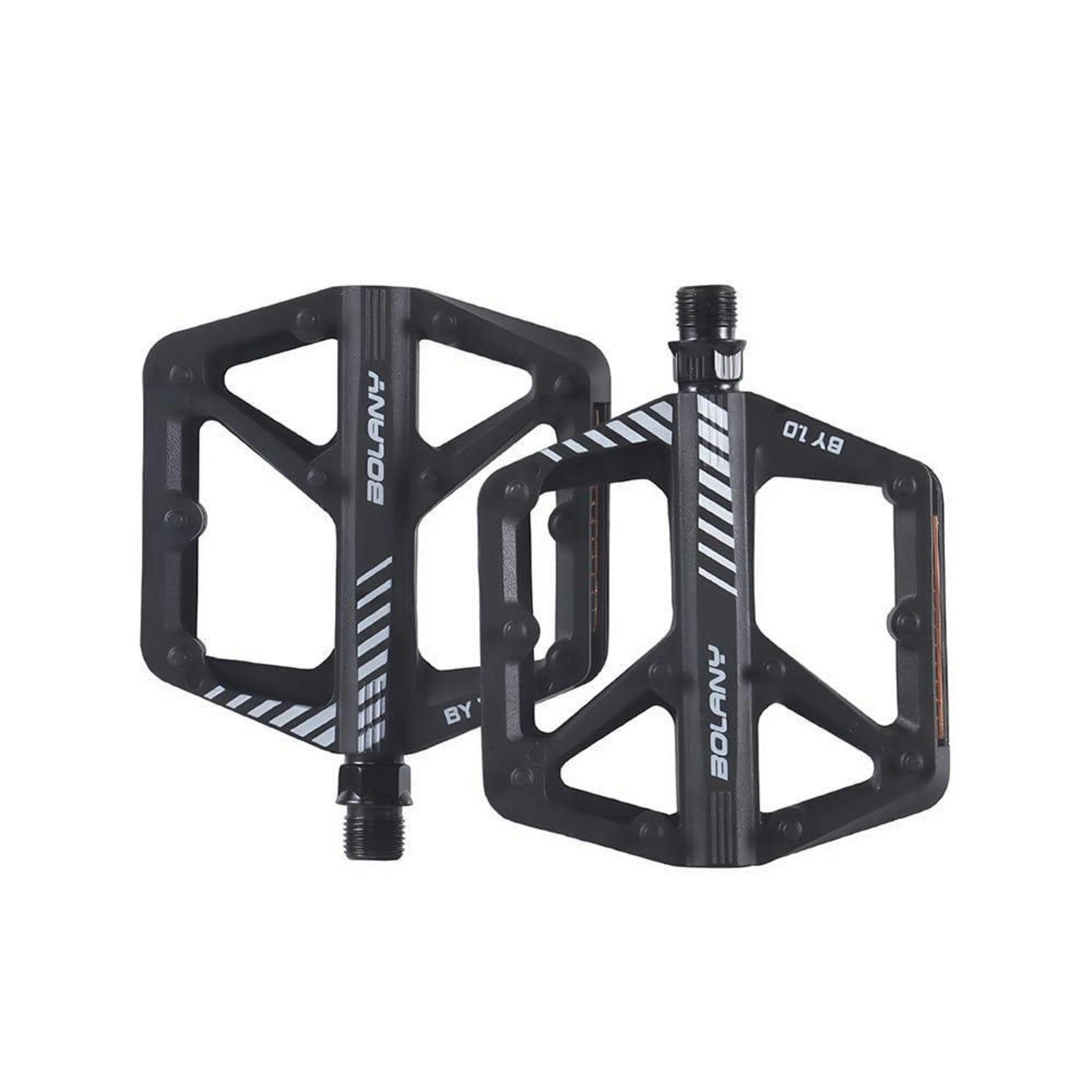 FAHRRADPEDALE HillMiles MTB Schwarz - Schwarz, Kunststoff (10.5/2.2/12.8cm)
