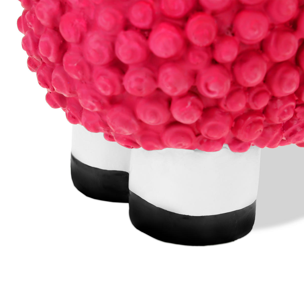 SCHAF-GARTENFIGUR - Pink, Kunststoff (21/16/12.5cm) - Relaxdays