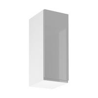 HÄNGESCHRANK – 30 cm – G30-L – Velmora – Grau – Türanschlag links - Grau, Holzwerkstoff (30/72/32cm) - ROYAL24_MARKT