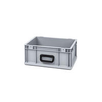 EUROBOX Nextgen Portable Uno 17x30x40cm 16 Liter - Grau, Kunststoff (30/17/40cm) - PROREGAL