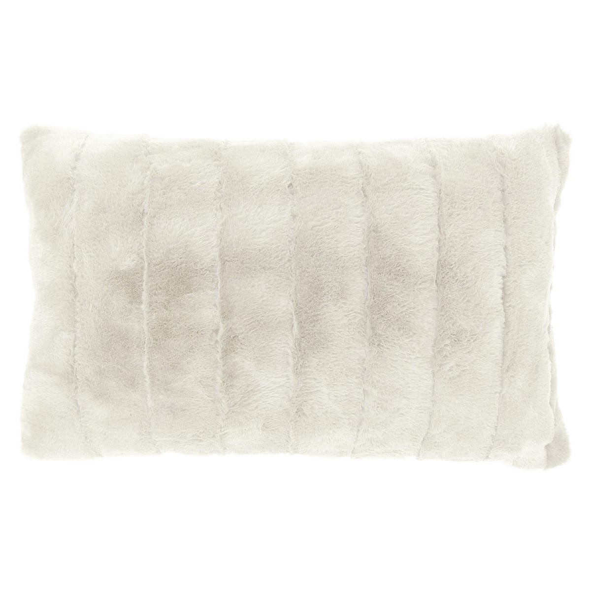 DEKOKISSEN Norah Weiß 40/60/8 cm - Weiß, Textil (60/40cm) - Unique Living