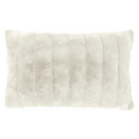 DEKOKISSEN Norah Weiß 40/60/8 cm - Weiß, Textil (60/40cm) - Unique Living