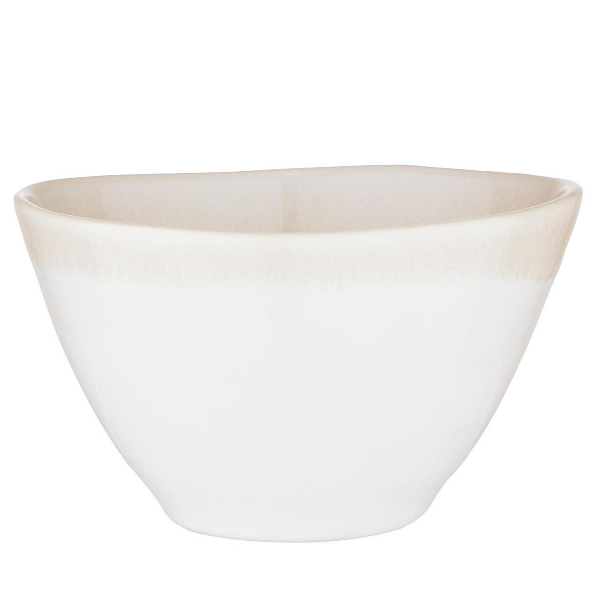 SCHALE Atlantis - Beige, Keramik (16/16/9cm) - Butlers