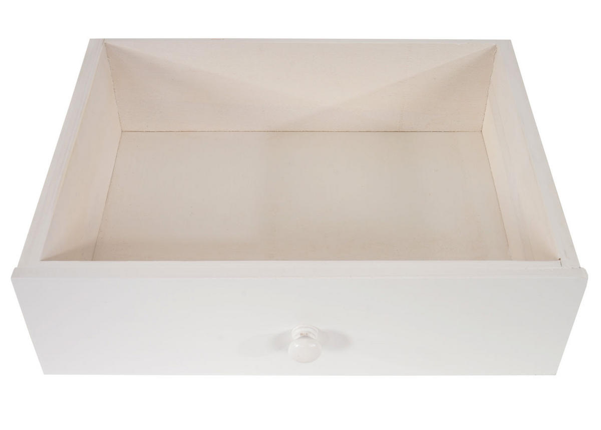 KOMMODE Weiß - Weiß, Holz (40/59/30cm) - MCW