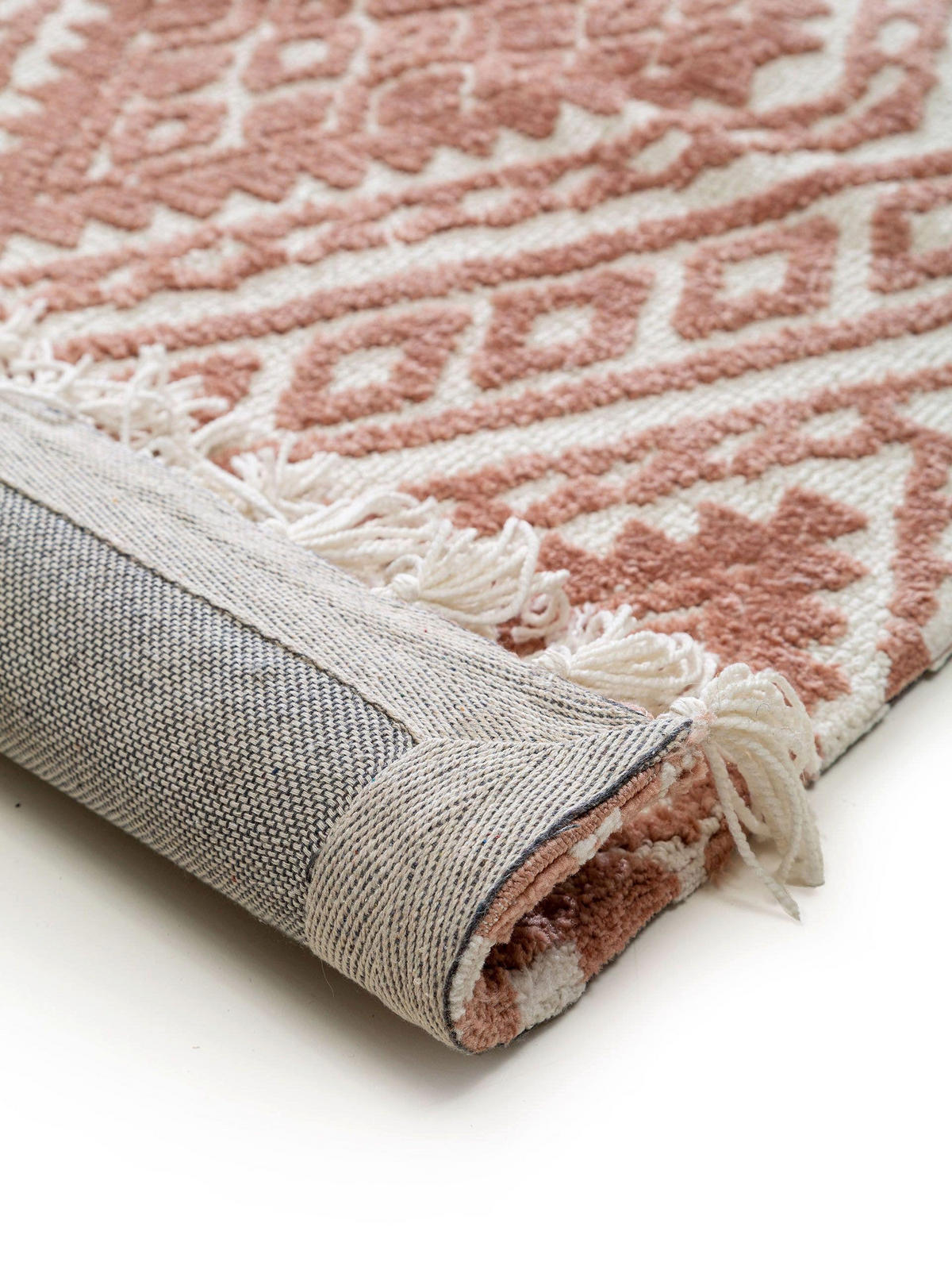 TEPPICH Elias Terracotta 120x170 cm - Terracotta, Textil (120/170cm) - benuta Nest