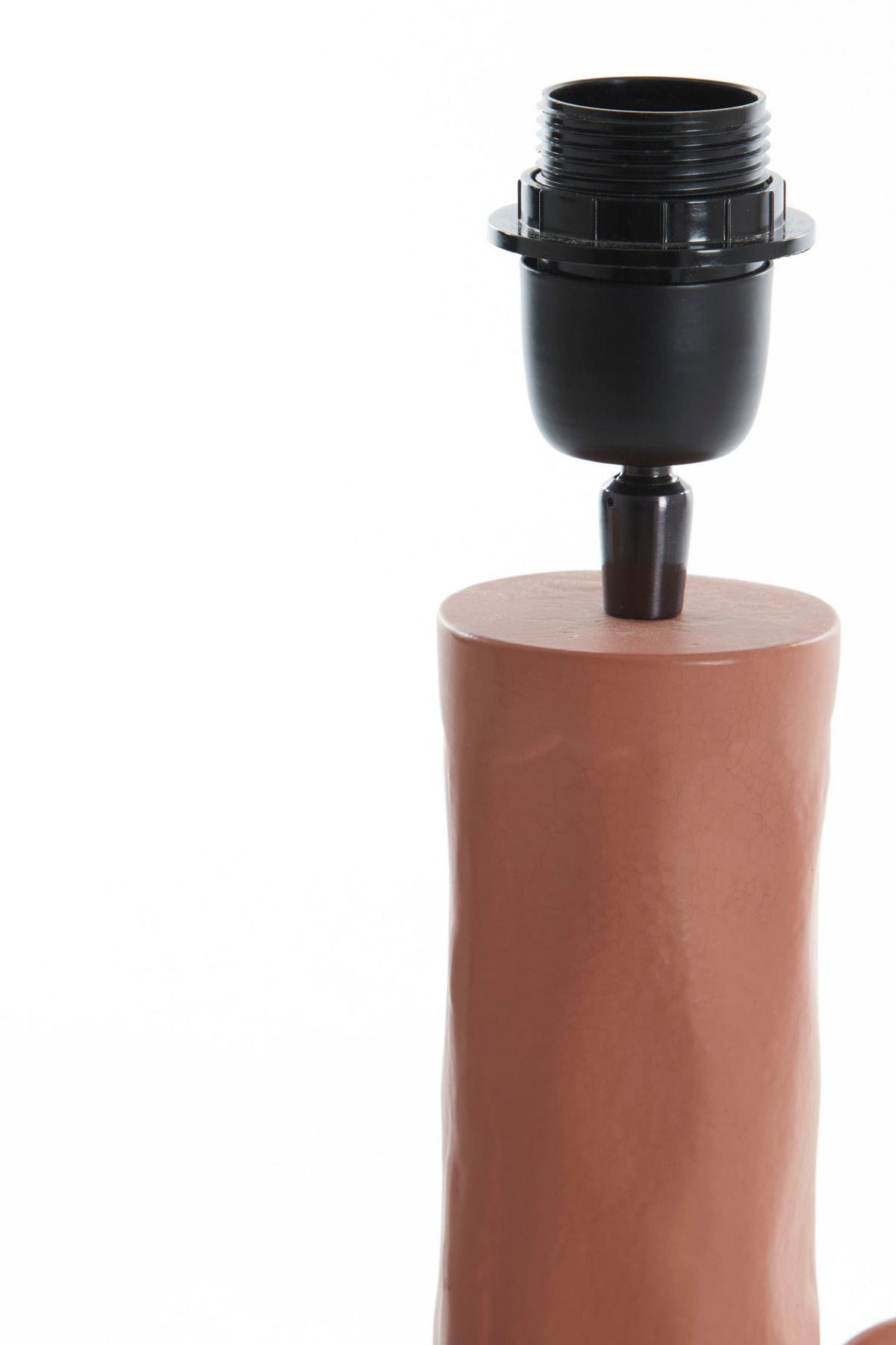 LAMPENFUSS Bivio Rot 22/20,5/37,5 cm - Rot, Metall (22/20.5/37.5cm) - Light & Living