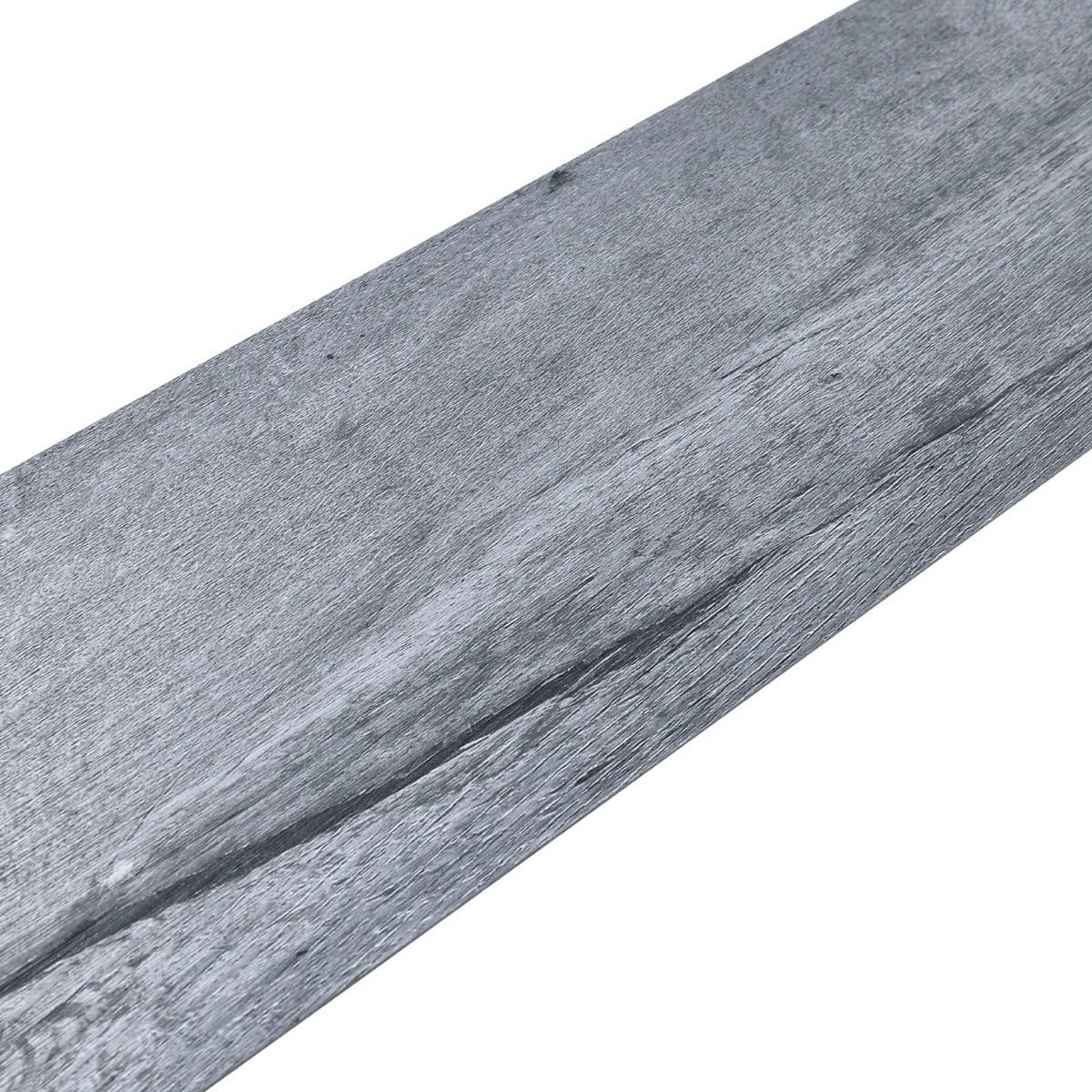 VINYLBODEN 5m²/36-TLG. selbstklebend PVC - Dunkelgrau, Kunststoff (0.2/91.5/15.2cm) - Livingandhome