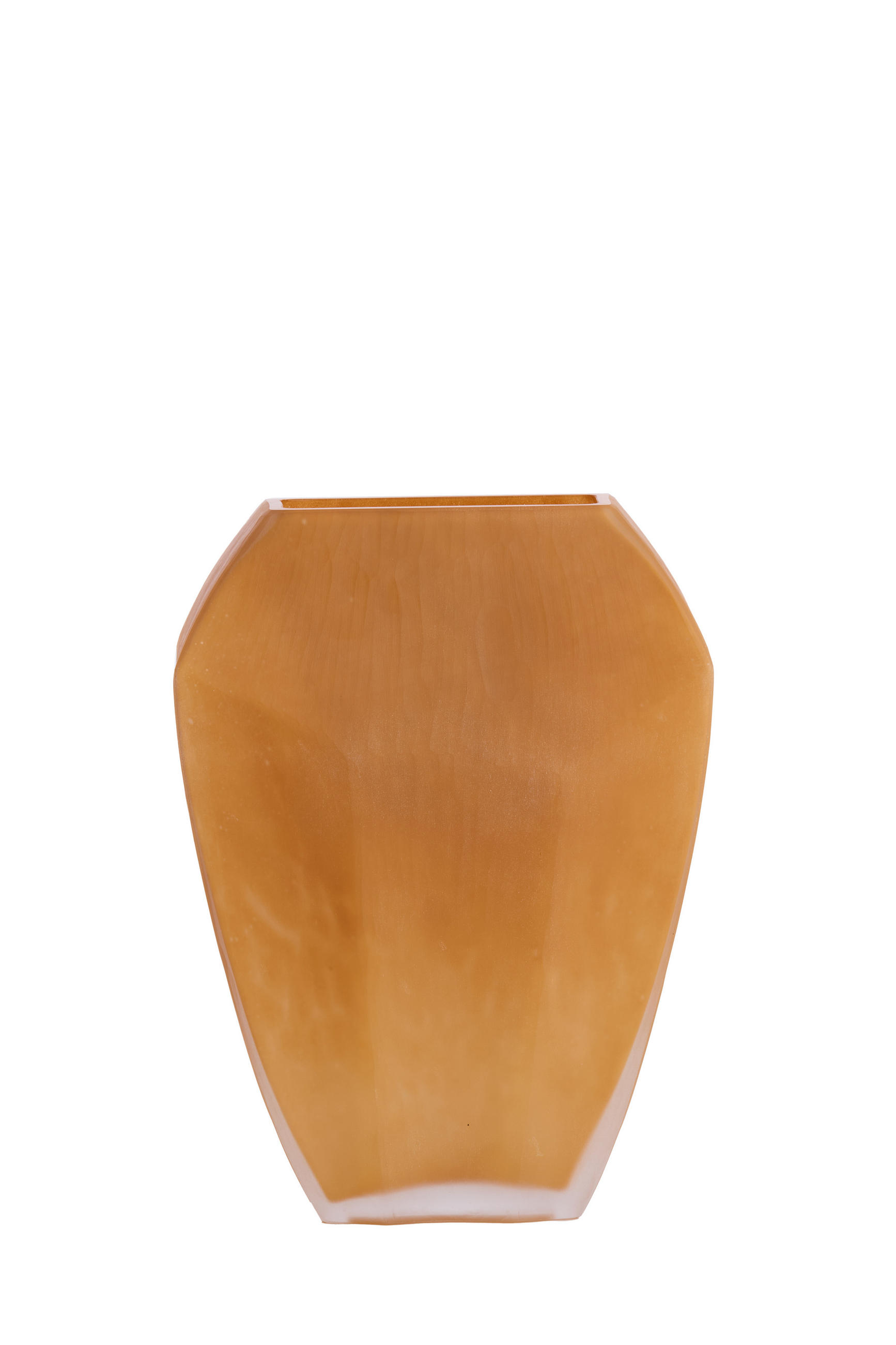 VAZE Vionna Braun 25/12.5/33.5 cm - Braun, Glas (33.5cm) - Light & Living