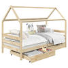 HAUSBETT CLIA 90X200 CM - Naturfarben, Holz (96/145/206cm) - IDIMEX