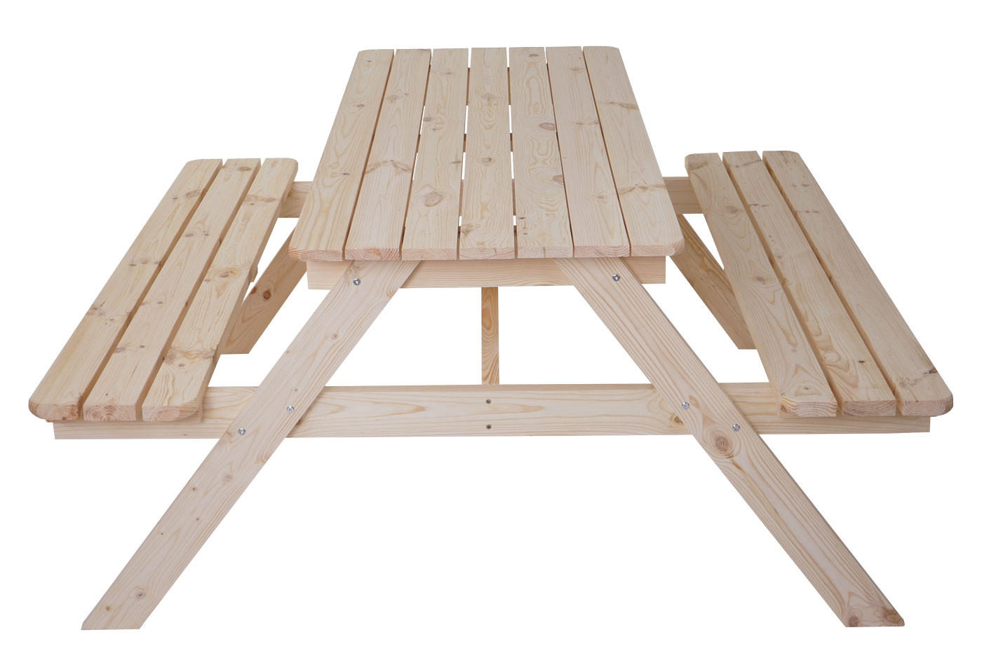 BIERGARTEN-GARNITUR Braun - Braun, Holz - MCW