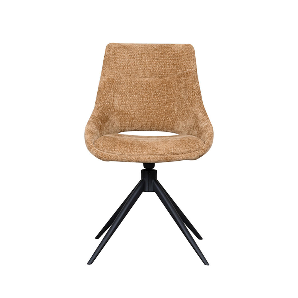 ESSZIMMERSTUHL Marlow Braun 63/48/86 cm 2er-Set - Braun, Textil (48/86/63cm) - LABEL51