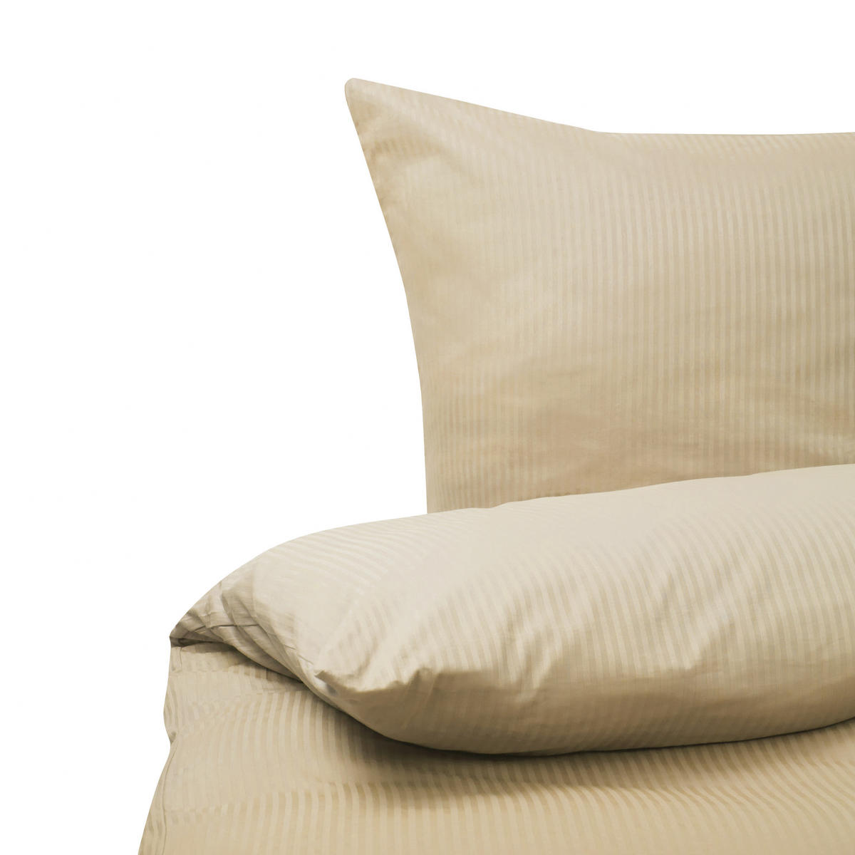 BETTWÄSCHE SET Avondale 240x220 cm - Beige, Textil (240/220cm) - Beliani