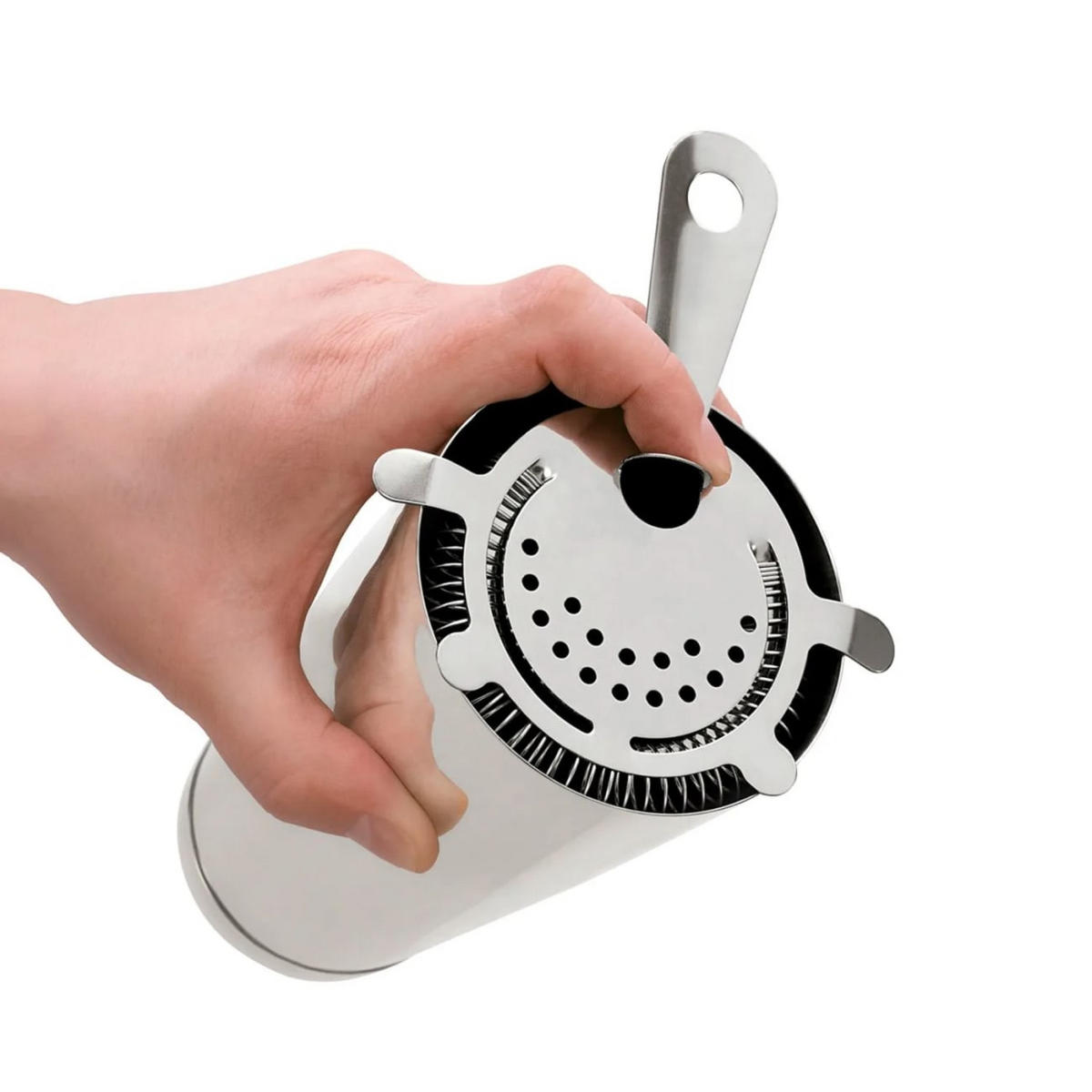 BARSIEB & COCKTAILSIEB, Edelstahl 18/10 - Edelstahlfarben, Metall (12/1.5/2.8cm) - ich-zapfe