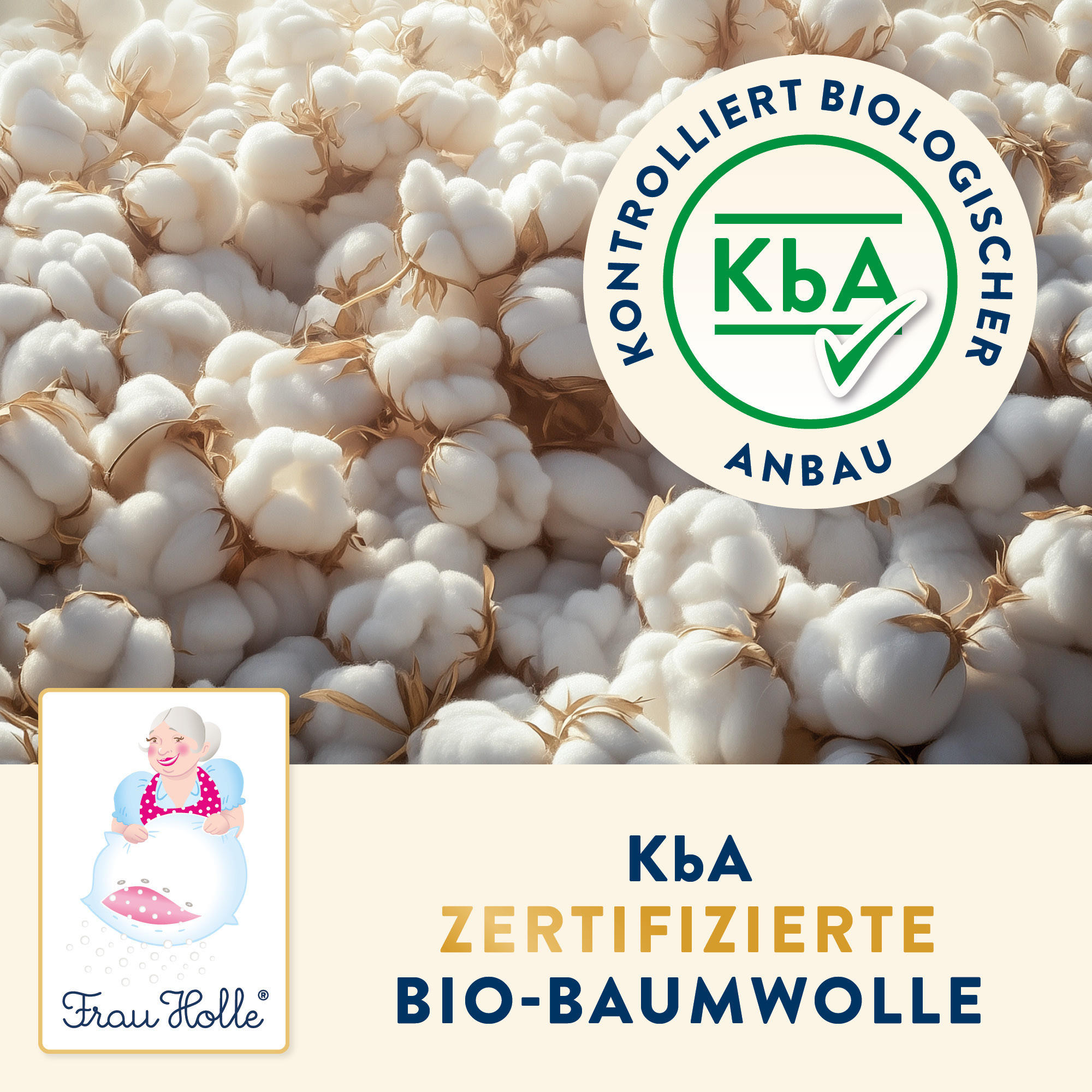 KINDERKOPFKISSEN KIDS Baumwolle pflegeleicht - Weiß, Naturmaterialien/Textil (60/40cm) - Frau Holle