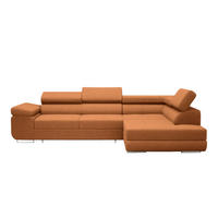 ECKSOFA Warton mit Schlaffunktion, Orange - Orange, Textil (275/202cm) - Fedve