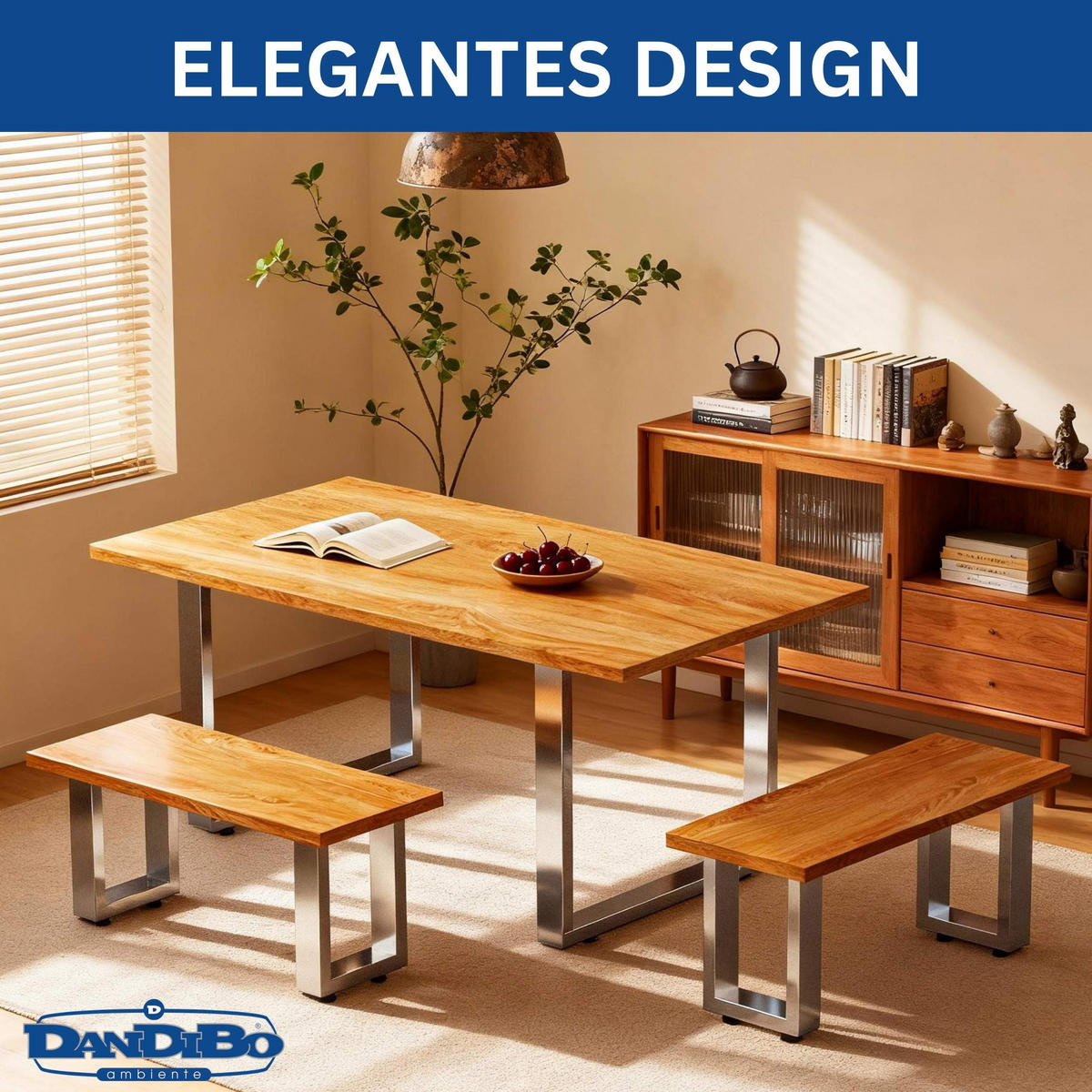 TISCHBEINE 2x Edelstahl 72 x 80 cm Tischgestell Höhenverstellbar Tischfüße - Edelstahlfarben, Metall (80/72/8cm) - DanDiBo