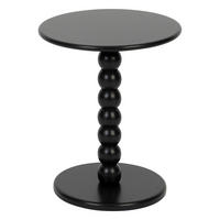 COUCHTISCH Chamlo rund Schwarz 38/38/46,5 cm - Schwarz, Holzwerkstoff (38/38/46.5cm) - Atmosphera Createur d´interieur