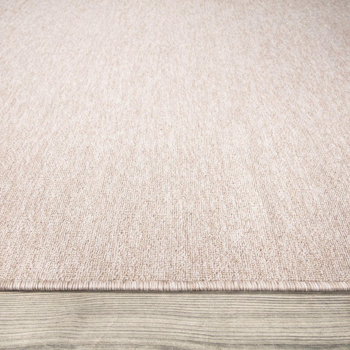 FLACHWEBTEPPICH Waschbar, einfarbig, Creme, 240 x 330 cm - Creme, Textil (330/240cm) - KADIMA DESIGN