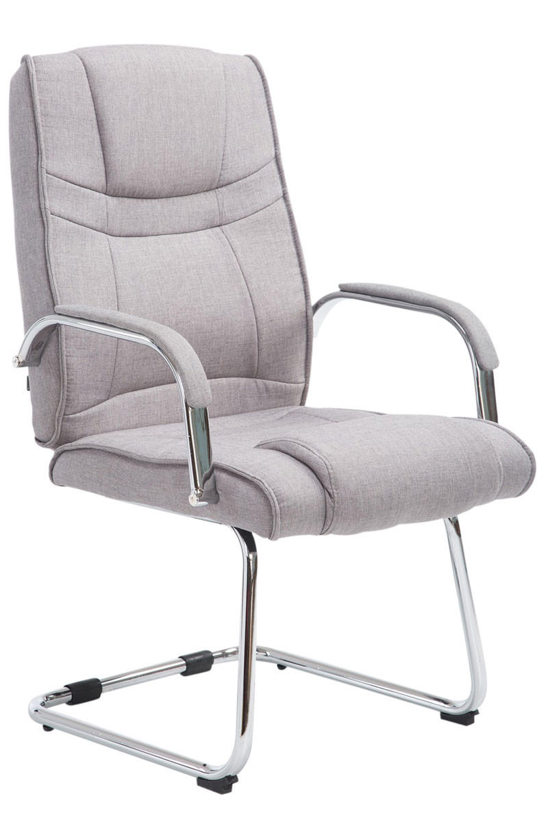 Deluke Besucherstuhl Grau 60x104x67 cm