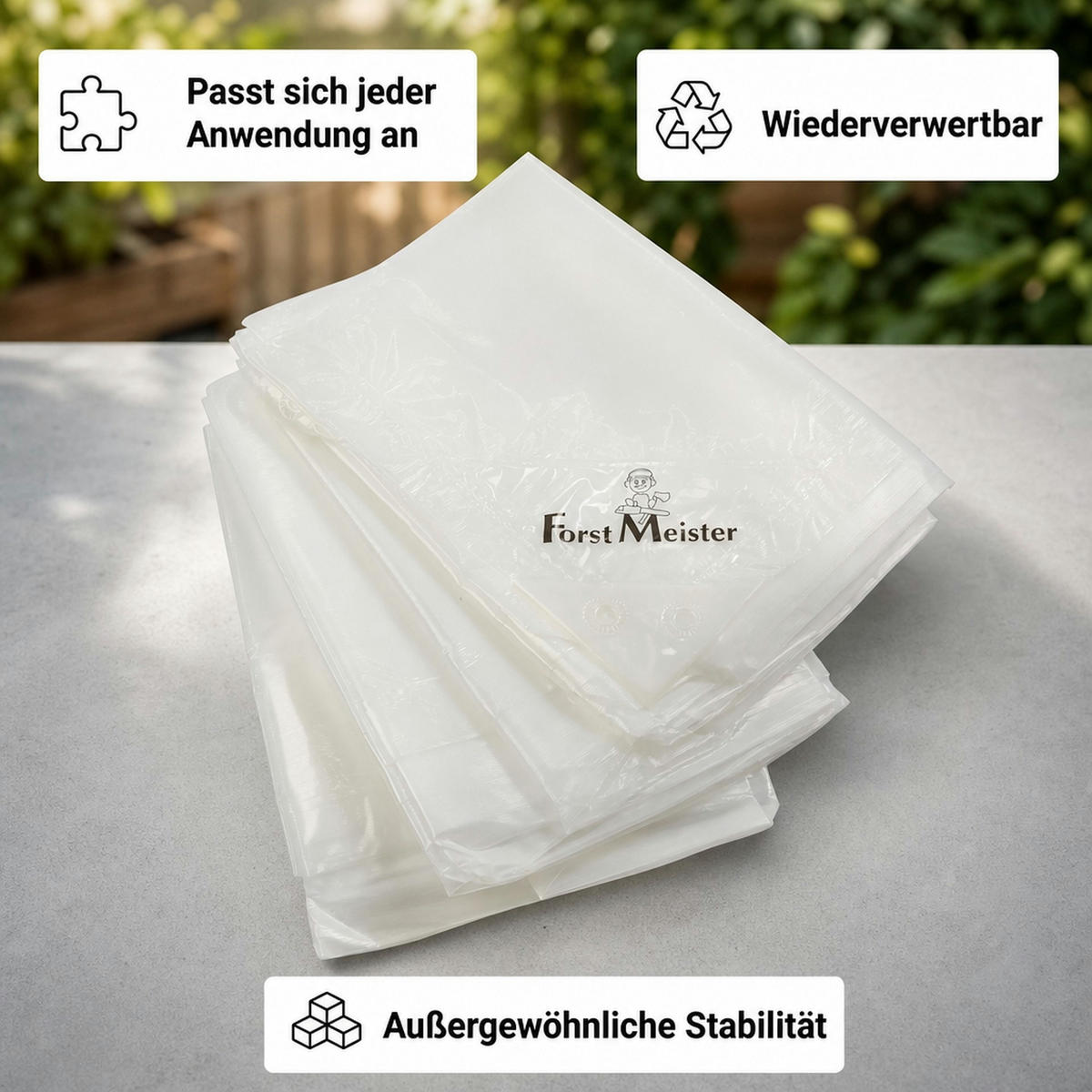 ABDECKPLANE - Transparent, Kunststoff (300/200/1cm) - Westfalia