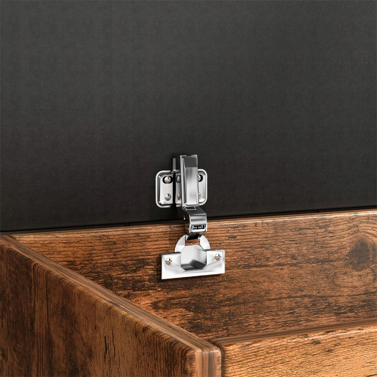 SCHUHSCHRANK, 80/30/44 cm - Braun, Holzwerkstoff (80/44/30cm)