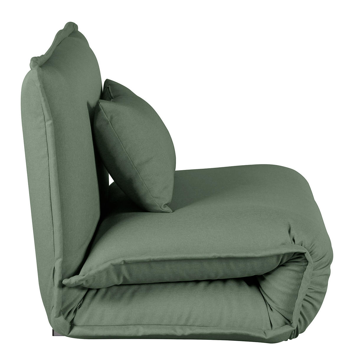 SCHLAFSESSEL - Schwarz/Grau, Textil/Metall (100/73/85cm) - home24