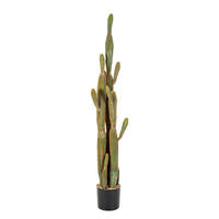 KUNSTBAUM Künstlicher Kaktus - Heinz 150 cm, Real Touch - Grün, Kunststoff (150cm) - aplanta