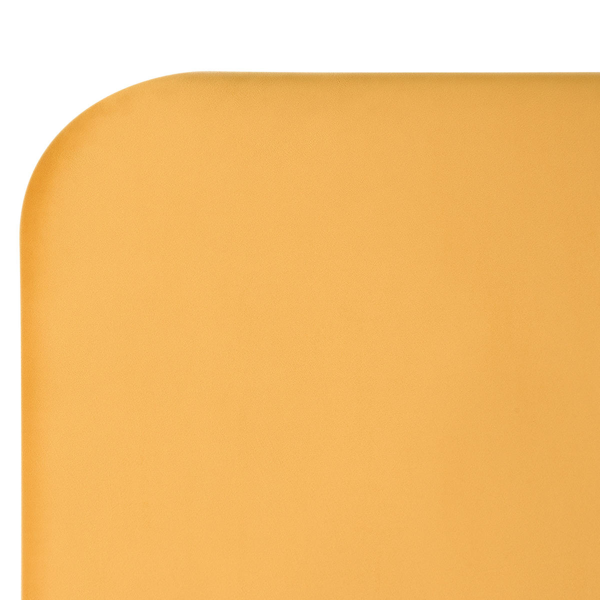 BETT mit Lattenrost 120/200 cm Gelb Flayat - Gelb/Goldfarben, Textil (120/200cm) - Beliani