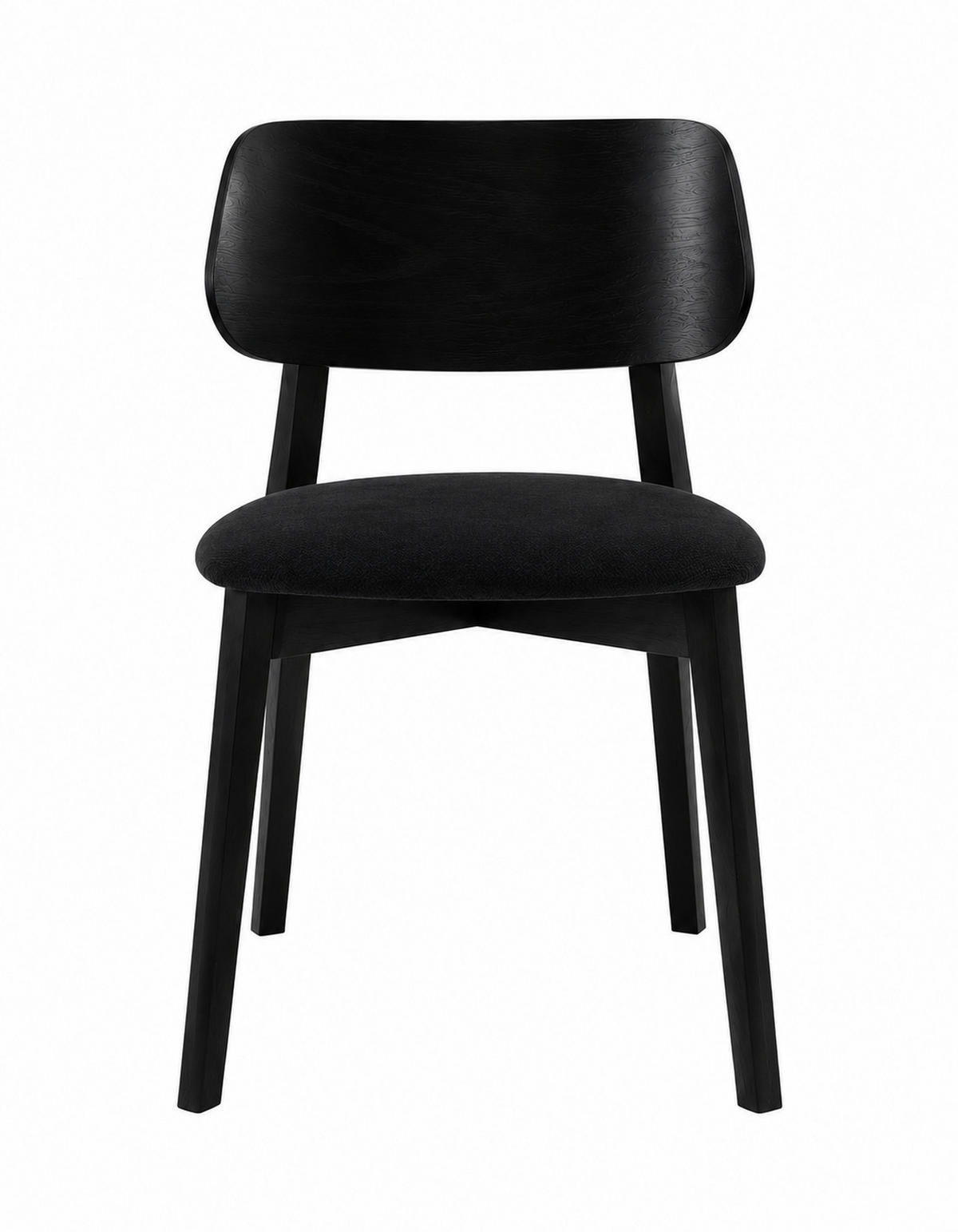 STUHL Korinn 80 x 46 x 43 cm, schwarz - Schwarz, Metall (46/85/43cm) - Margaret Hadas24