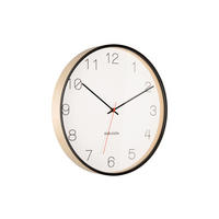 WANDUHR Joy Ø40 cm - Schwarz, Holz (40/40/5cm) - Karlsson