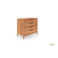 KOMMODE PAUL Kernbuche - Kernbuche, Holz (80/80/50cm) - byoak