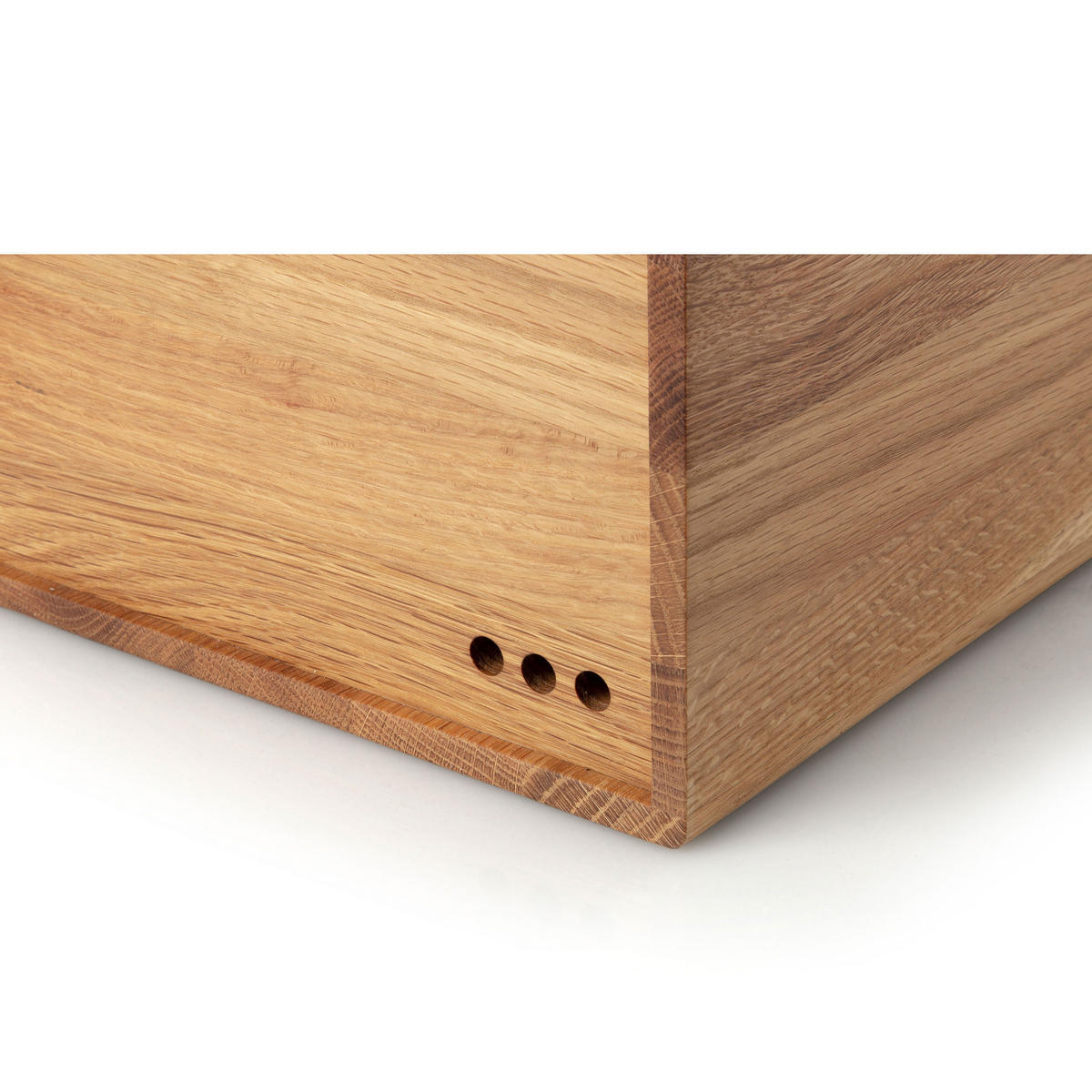 BROTKASTEN, Eichenholz, 40 x 26 x 18.5 cm - Braun, Holz (21/28/42cm) - Continenta