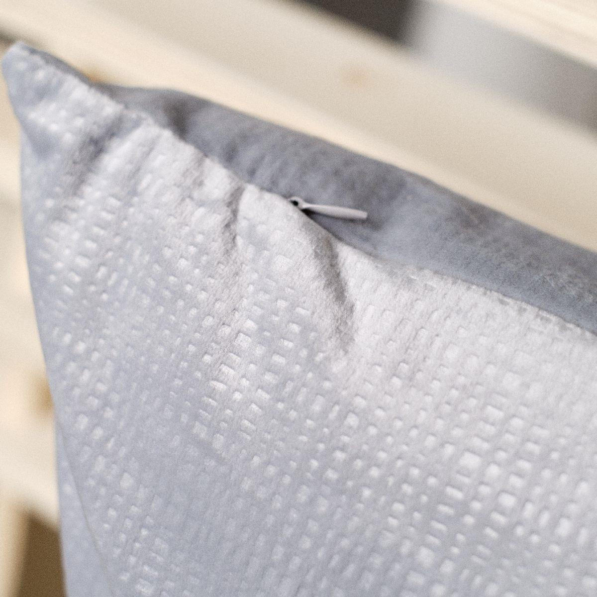 DEKO-KISSENBEZUG 40/40 cm - Grau, Textil (40/40cm) - Today