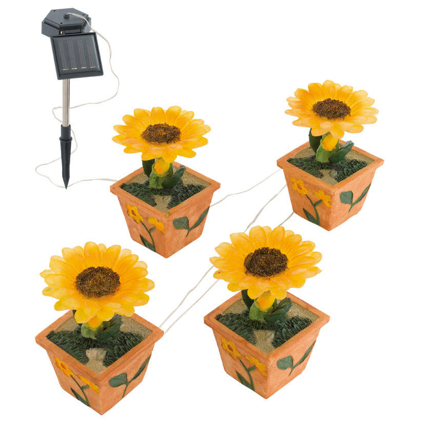 LED AUSSENLEUCHTE Solar Bunt - Multicolor, Kunststoff (12/12/17cm)