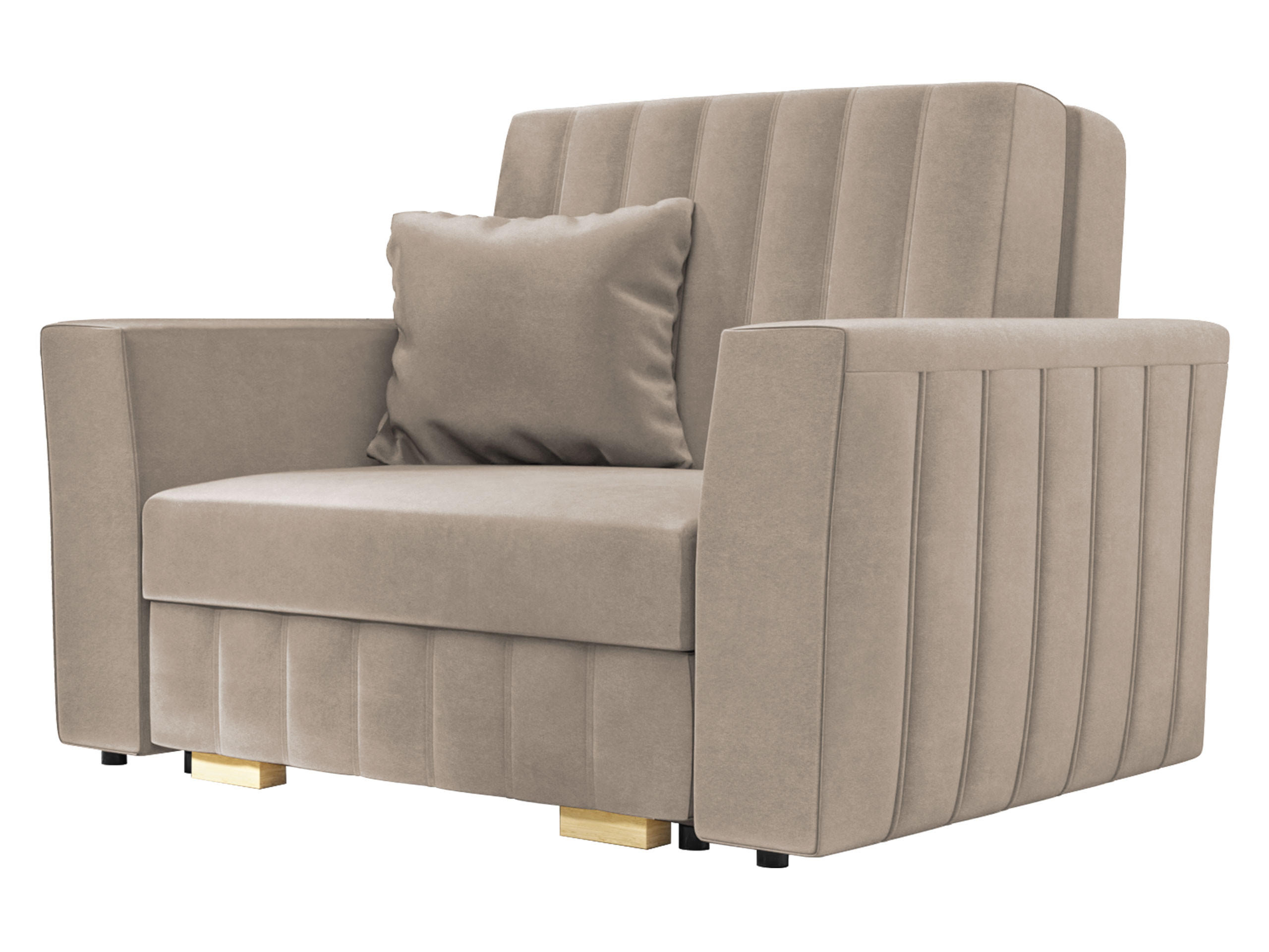 SCHLAFSOFA Viva Glam I - Naturfarben, Holz/Kunststoff (115/85/98cm) - MIRJAN24