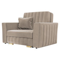 SCHLAFSOFA Viva Glam I - Naturfarben, Holz/Kunststoff (115/85/98cm) - MIRJAN24