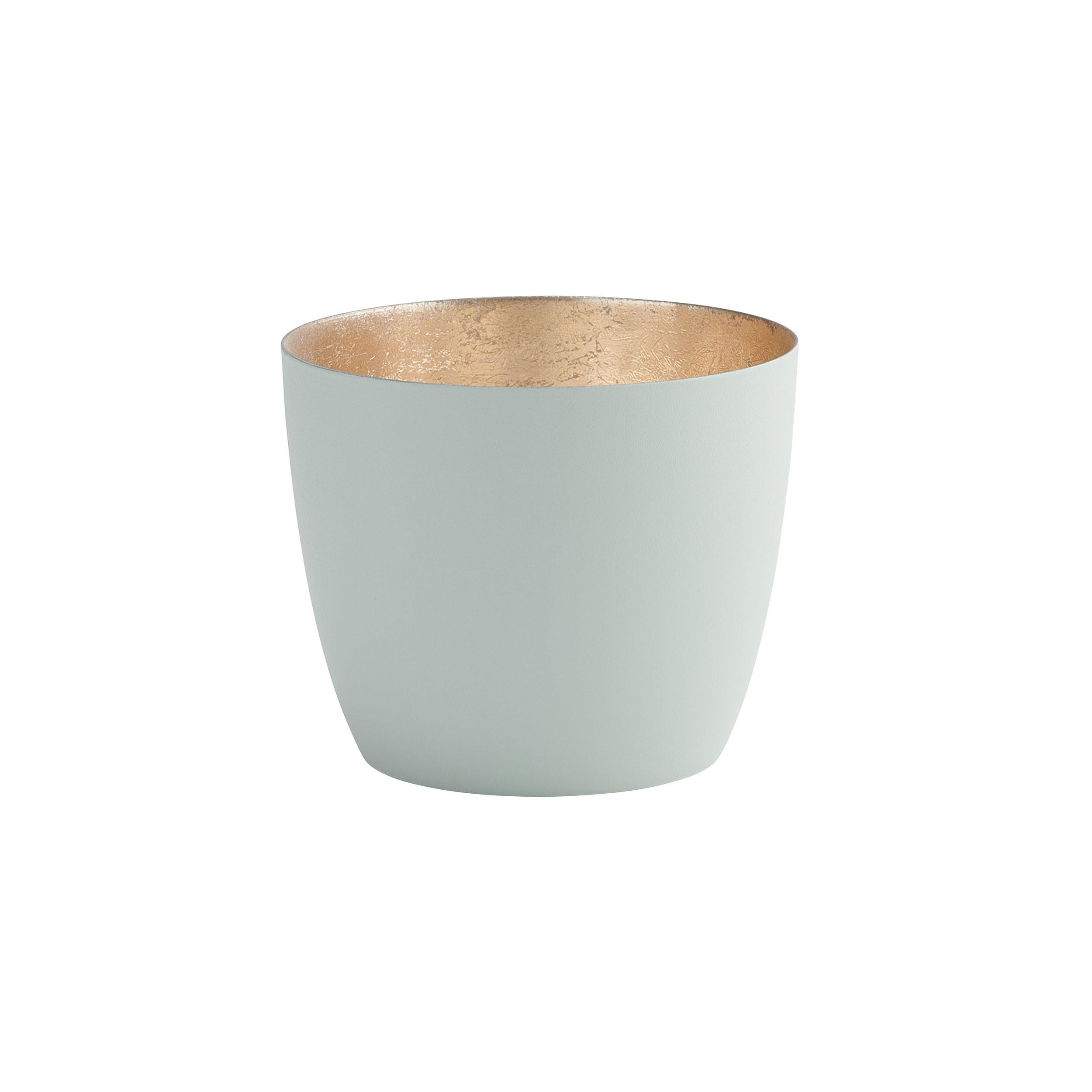 TEELICHTHALTER Madras M, Eisen, Pastellblau, 8.5 cm - Blau, Metall (8cm) - Gift Company