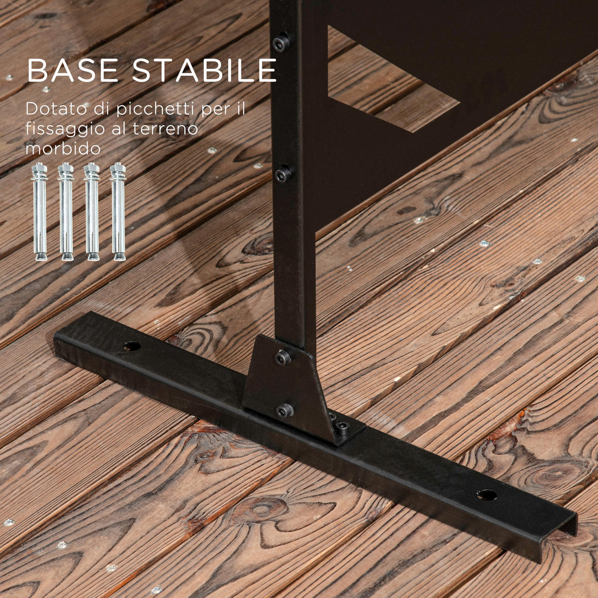 RAUMTEILER,VERTIKAL Stahl 3 Türen Bananenblatt 122x45x198cm,schwarz - Schwarz, Metall (122/198cm) - Vallsero